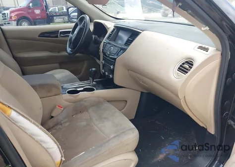 2017 Nissan Pathfinder Sv из США, поврежденный, VIN 5N1DR2MN8HC628936